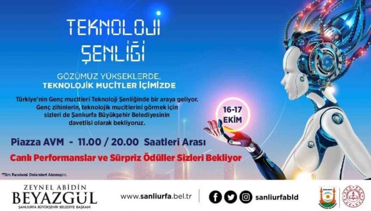 Şanlıurfa’da “Teknoloji Şenliği” düzenlenecek