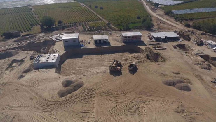 Sarıgöl ATT inşaat çalışmaları hızla devam ediyor