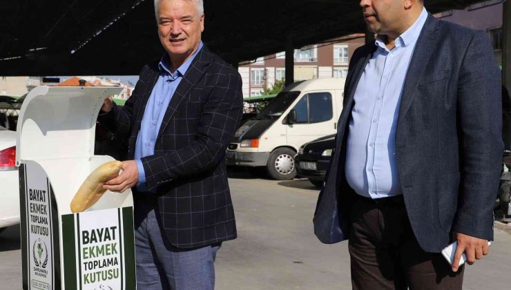 Saruhanlı’da bayat ekmekler çöpe gitmeyecek