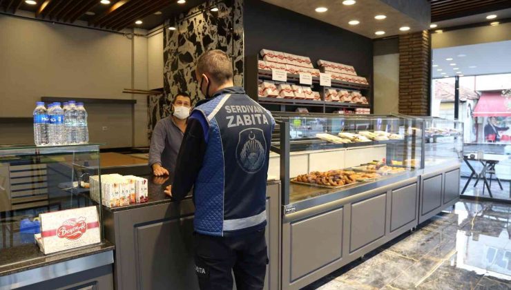 Serdivan’da fırın ve pastaneler denetlendi
