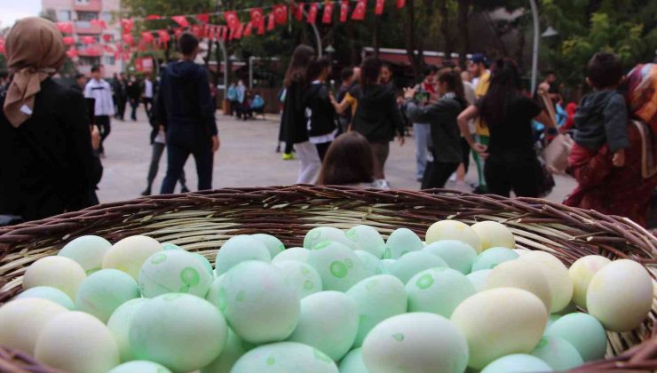 Siirt’te 8 ülkeden gençler ’Yumurta Bayramı Şenliği’nde buluştu