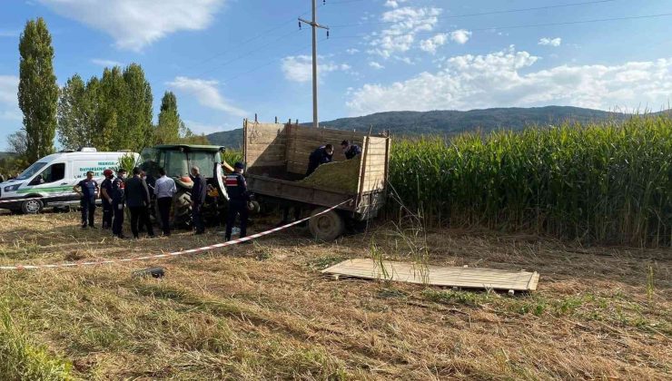 Silaj makinesine kapılan 3 yaşındaki çocuk hayatını kaybetti