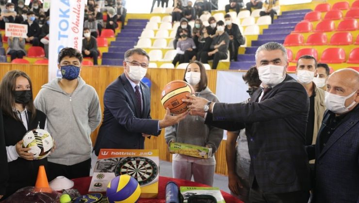 Spor kulüplerine 5 milyonluk malzeme desteği