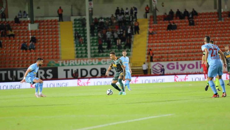 Süper Lig: Alanyaspor: 3 – Kayserispor: 2 (İlk yarı)