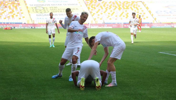 Süper Lig: Yeni Malatyaspor: 0 – Hatayspor: 1 (İlk yarı)