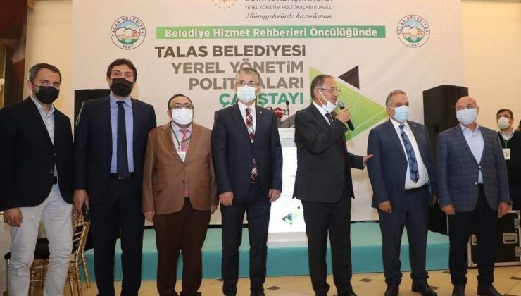 ’Talas Belediyesi Yerel Yönetim Politikaları Çalıştayı’ gerçekleştirildi