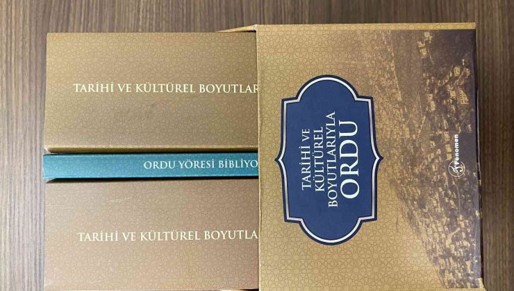 ‘Tarihi ve Kültürel Boyutlarıyla Ordu’ yayımlandı