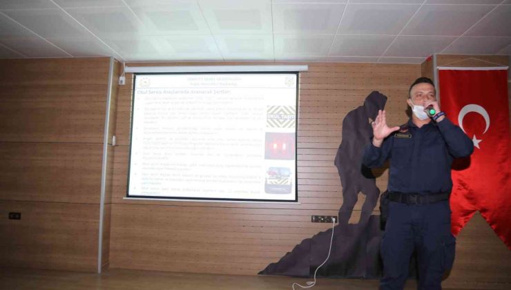 Taşımalı eğitim servis şoförlerine eğitim