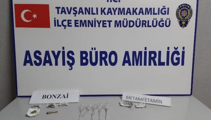 Tavşanlı’da uyuşturucu operasyonu