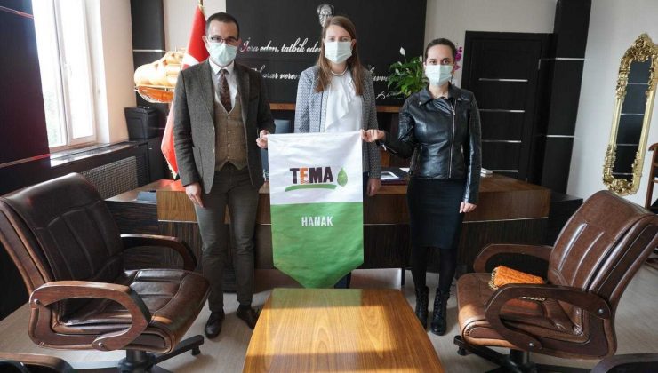 TEMA’dan Kaymakam Fatma Turhan Keser’e “hayırlı olsun” ziyareti