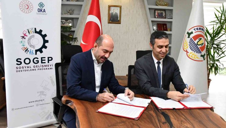 Terme’ye 2,5 milyonluk istihdam projesi