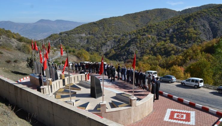 Tokat’ta şehit düşen askerler törenle anıldı