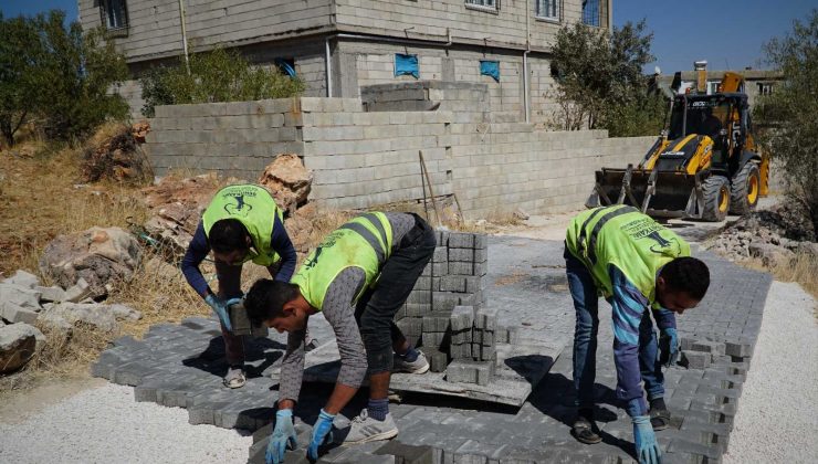 Tokdemir mahallesinde kilitli parke taşı sorunu çözülüyor