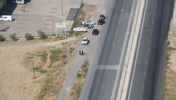 Trafikte kural ihlali yapanlar havadan tespit edildi