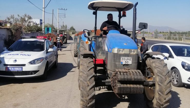 Traktörlere ’Reflektör’ denetimi