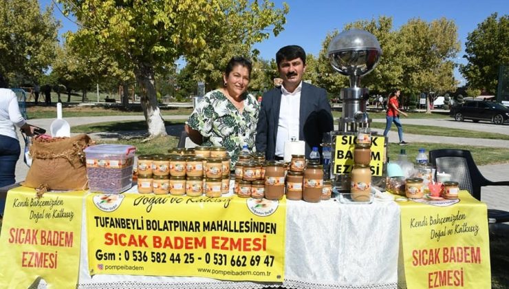 Tufanbeyli, bakliyatlarıyla festivalde görücüye çıktı