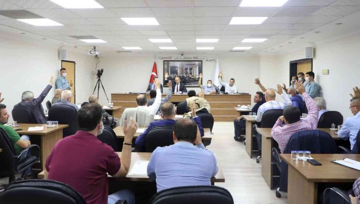 Turgutlu Belediye Meclisi 10 maddeyi görüşerek karara bağladı