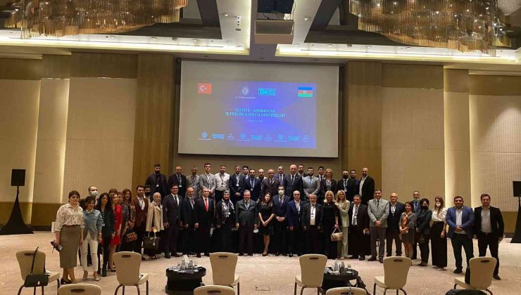 Türkiye Azerbaycan İş Forumu Bakü’de başladı