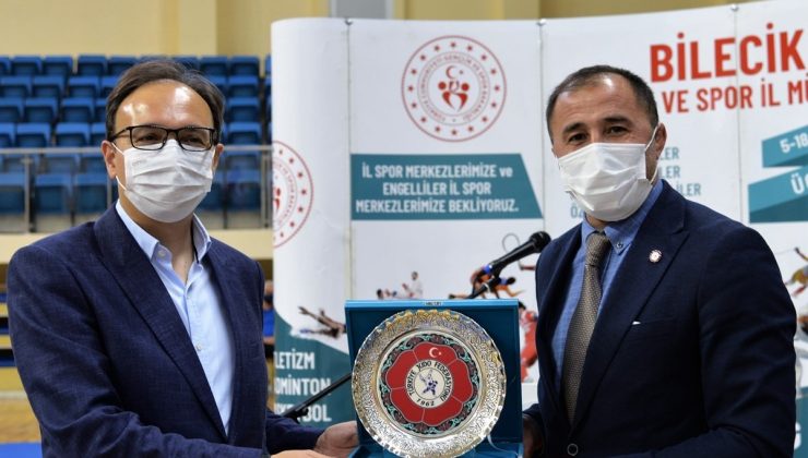Türkiye Judo Federasyonu Başkanı Sezer Huysuz, Bilecik’e geldi