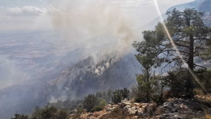 Türkiye’den KKTC’deki yangına helikopter desteği