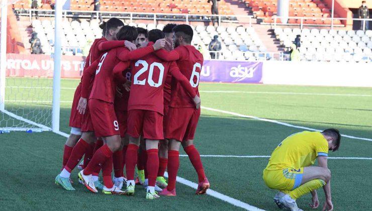 Ümit Milli Takım, Kazakistan’ı 1-0 yendi