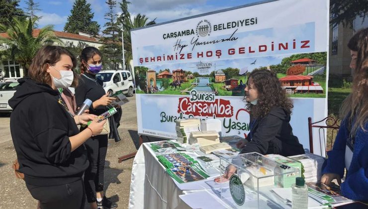 Üniversite öğrencilerine ’hoş geldin’ karşılaması