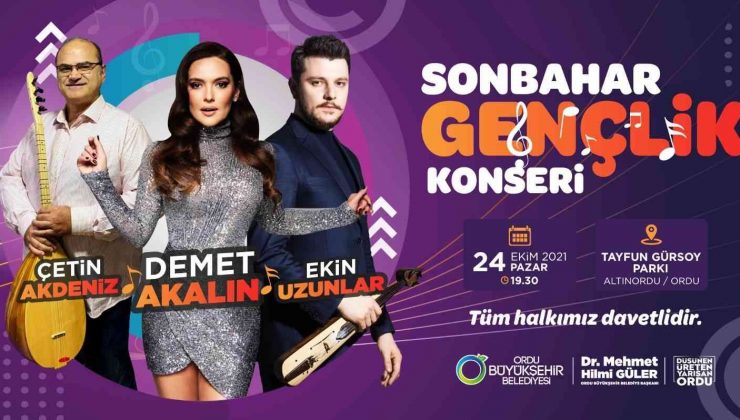 Ünlü sanatçılar Ordulularla buluşuyor