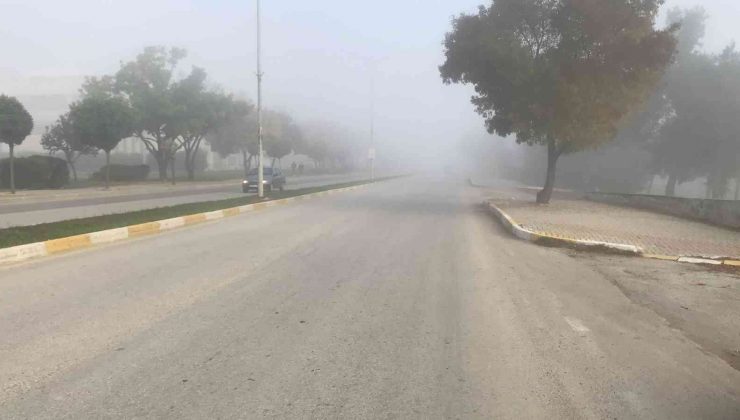 Uzunköprü’de yoğun sis