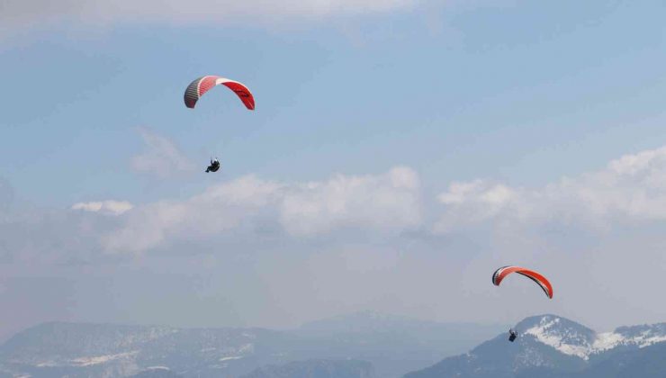 Yamaç paraşütünün kalbi Toroslar’da atacak