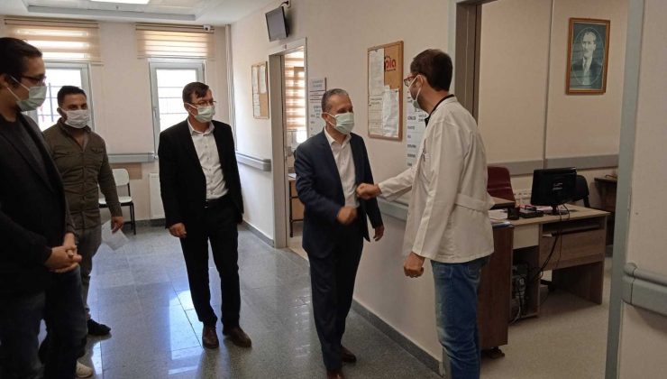 Yılmaz, Çilimli Entegre hastanesinde inceleme