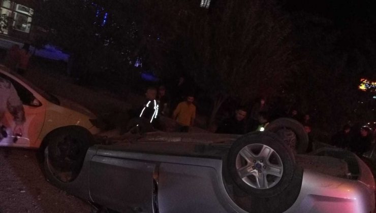 Yola çıkan köpek kazaya neden oldu