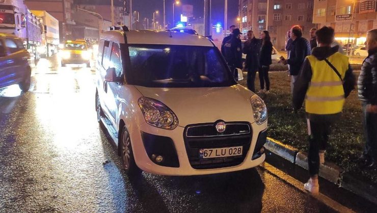 Yolun karşısına geçmek istedi, araç çarptı