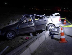 Yozgat’ta iki otomobil çarpıştı: 1 ölü, 6 yaralı