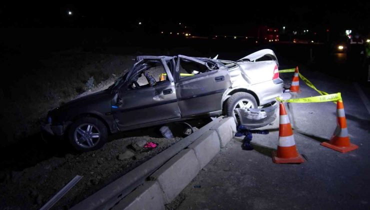Yozgat’ta iki otomobil çarpıştı: 1 ölü, 6 yaralı