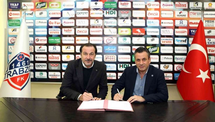 1461 Trabzon FK’da Yusuf Şimşek dönemi resmen başladı