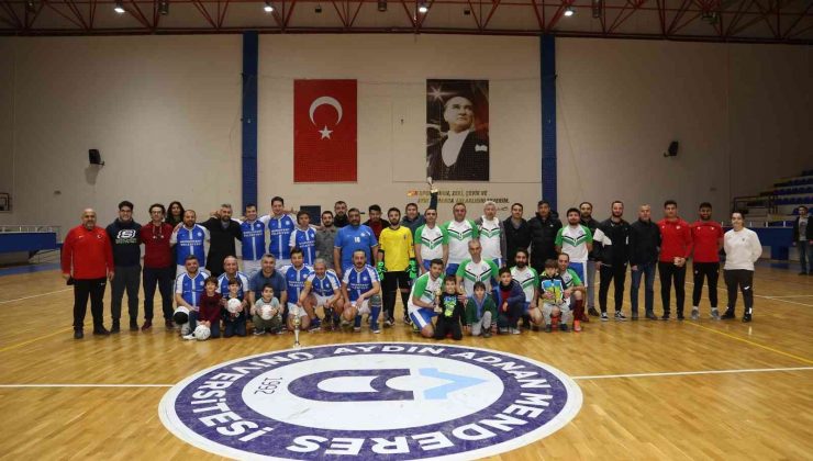 ADÜ’de ’Futsal Personel Turnuvası’ sona erdi