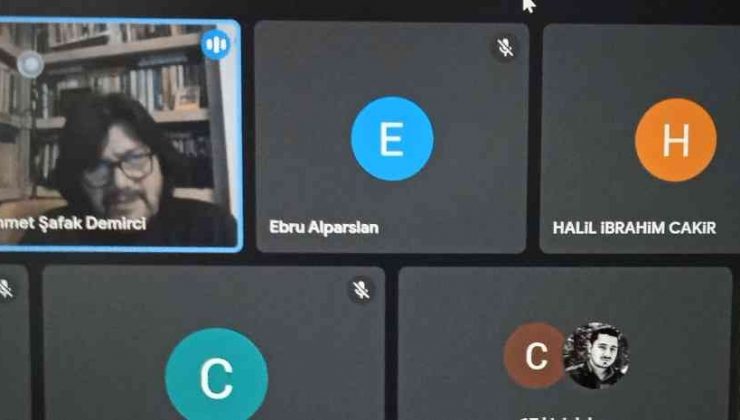 ADÜ’de ‘Kültür-Sanat İlişkisi Bağlamında Geleceğe Bakış’ adlı söyleşi çevrimiçi olarak gerçekleşti
