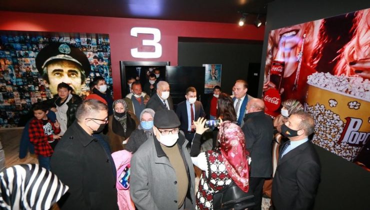 Aksaray’da şehit aileleri ‘İyi Ki Varsın Eren’ Filmini izledi