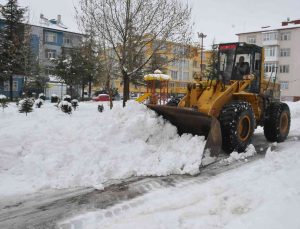 Akşehir’de beyaz bereket temizlik çalışmaları sürüyor