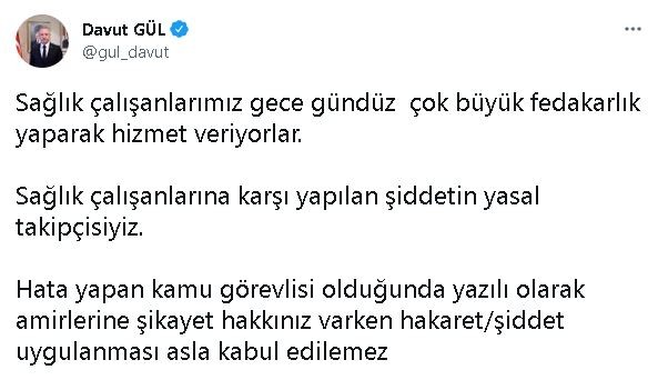 “Ambulans niye gecikti” deyip güvenlik görevlilerini böyle darp ettiler