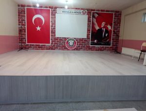 Ara tatilde okulda yenileme yapıldı