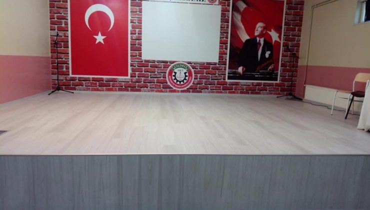 Ara tatilde okulda yenileme yapıldı