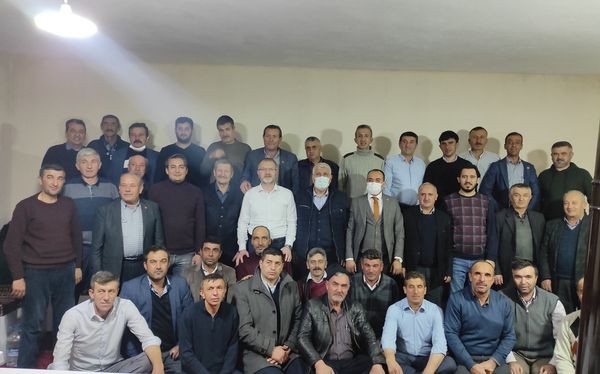 Aslanapa’da muhtarlara gerçekleştirilen çalışmalar ve başlanacak projeler aktarıldı