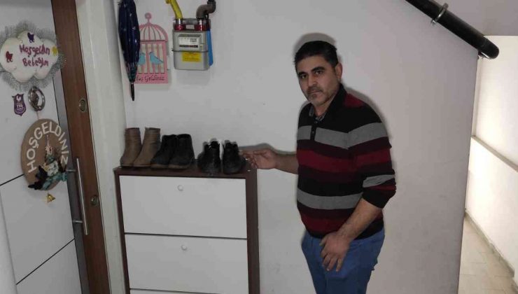 Ayakkabı hırsızları mahalleyi canından bezdirdi
