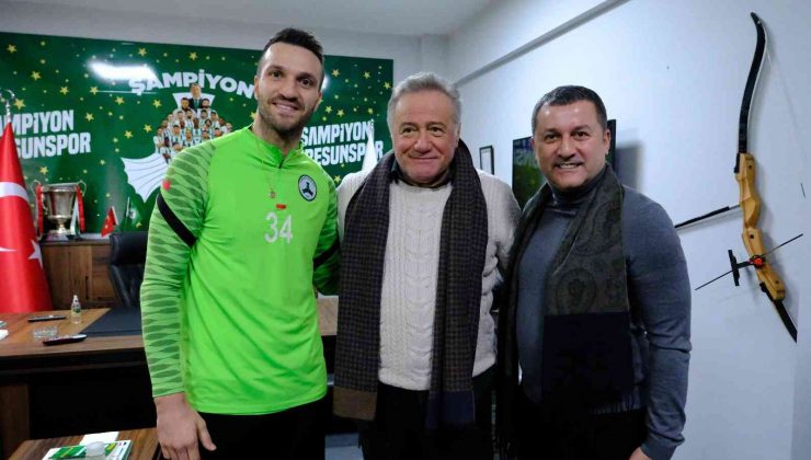 Bahçeşehir Üniversitesi Mütevelli Heyeti Başkanı Enver Yücel’den, GZT Giresunspor’a ziyaret