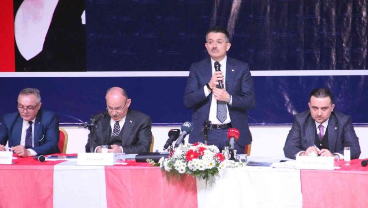 Bakan Pakdemirli: “Enflasyonun üzerindeki müsilaj da temizlenecektir”