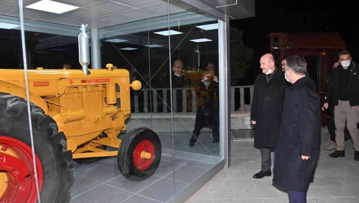 Bakan Soylu, Koçarlı’da incelemelerde bulundu