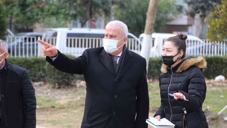 Başkan Atay, çalışmaları yerinde inceledi