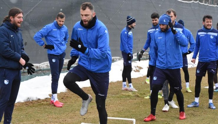 BB Erzurumspor, Bursaspor maçının hazırlıklarını tamamladı
