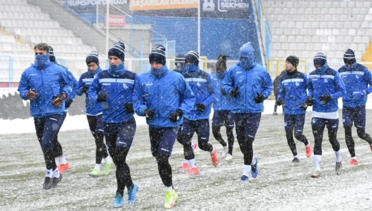 BB Erzurumspor’da Bandırmaspor maçı hazırlıkları sürüyor